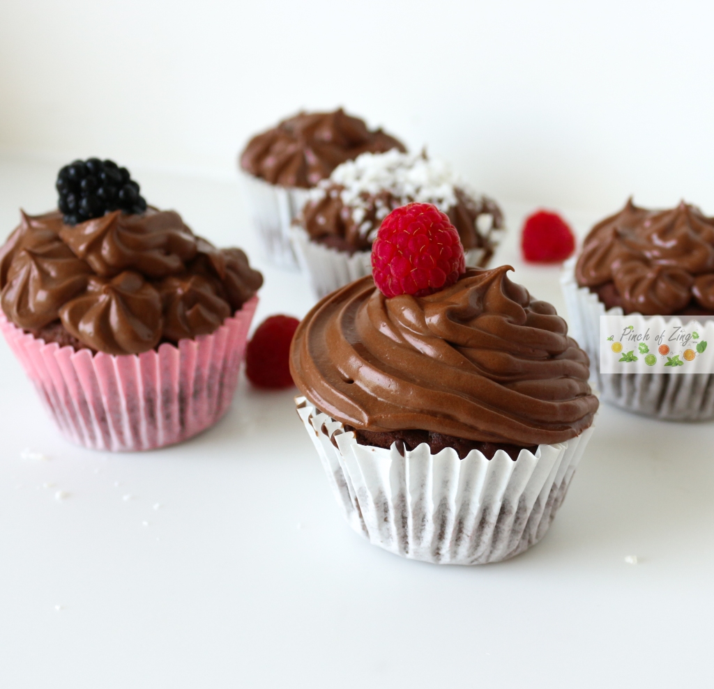 Double chocolate cupcakes (Vegan)
